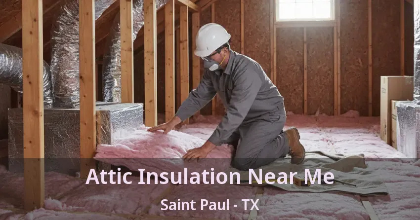 Attic Insulation Near Me Saint Paul - TX Attic Insulation Near Me Saint Paul - TX