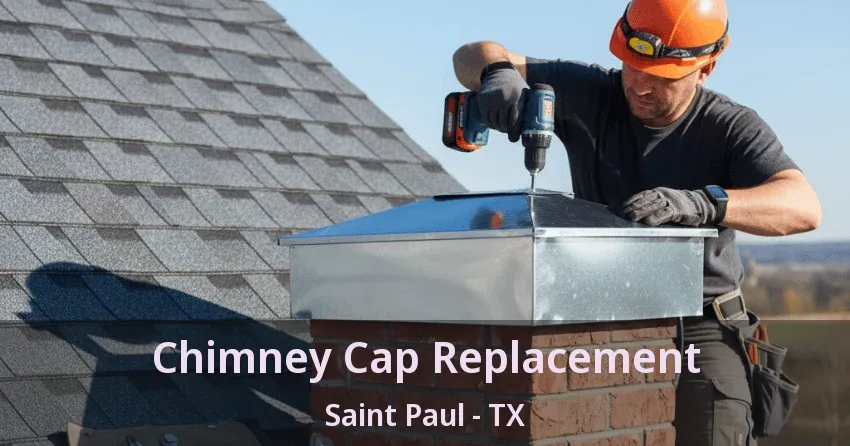 Chimney Cap Replacement Saint Paul - TX Chimney Cap Replacement Saint Paul - TX