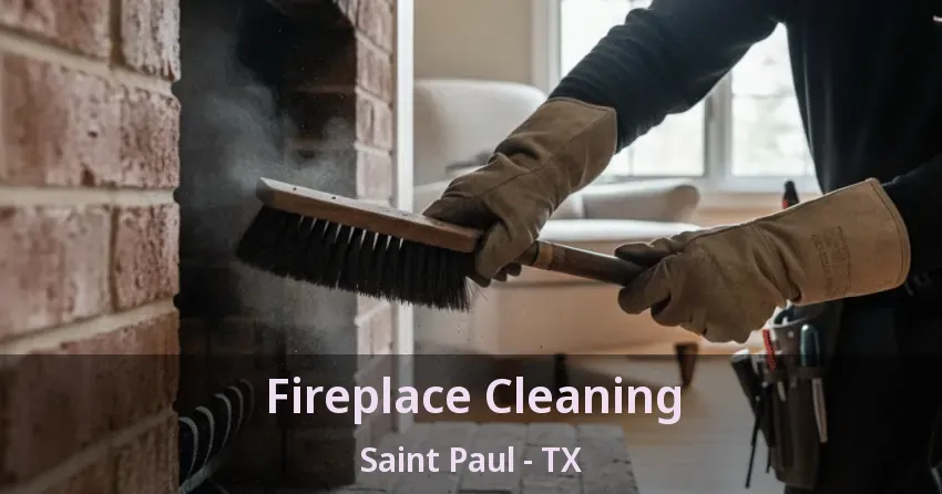 Fireplace Cleaning Saint Paul - TX
