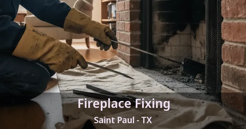 Fireplace Fixing Saint Paul - TX