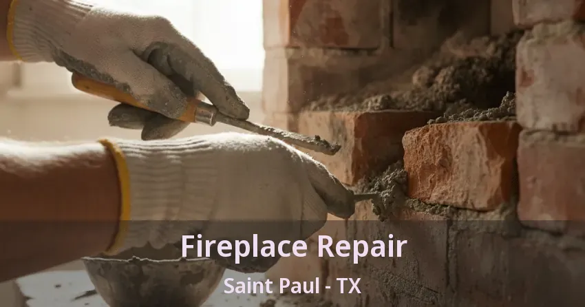 Fireplace Repair Saint Paul - TX
