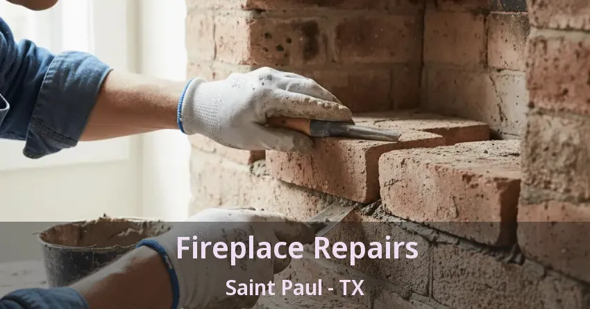 Fireplace Repairs Saint Paul - TX