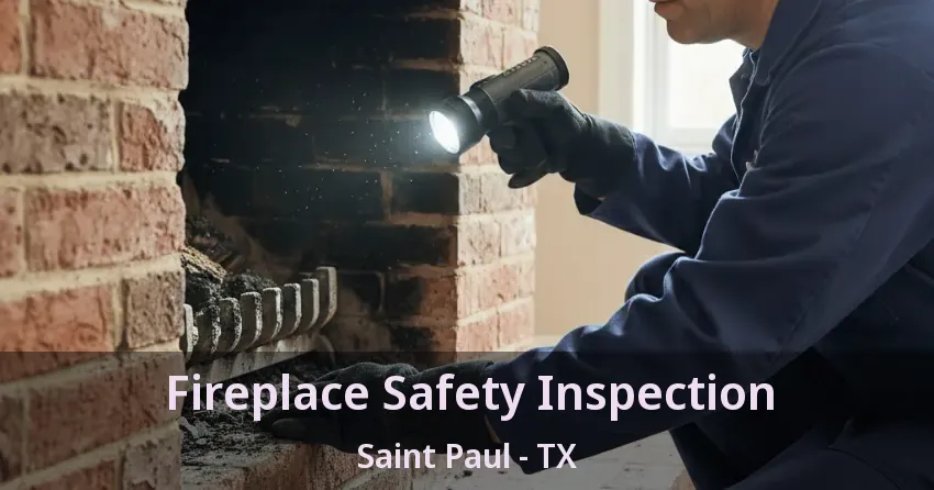 Fireplace Safety Inspection Saint Paul - TX Fireplace Safety Inspection Saint Paul - TX