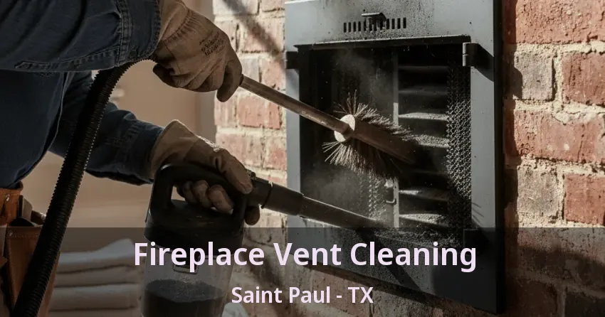 Fireplace Vent Cleaning Saint Paul - TX Fireplace Vent Cleaning Saint Paul - TX