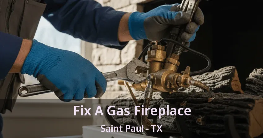 Fix A Gas Fireplace Saint Paul - TX