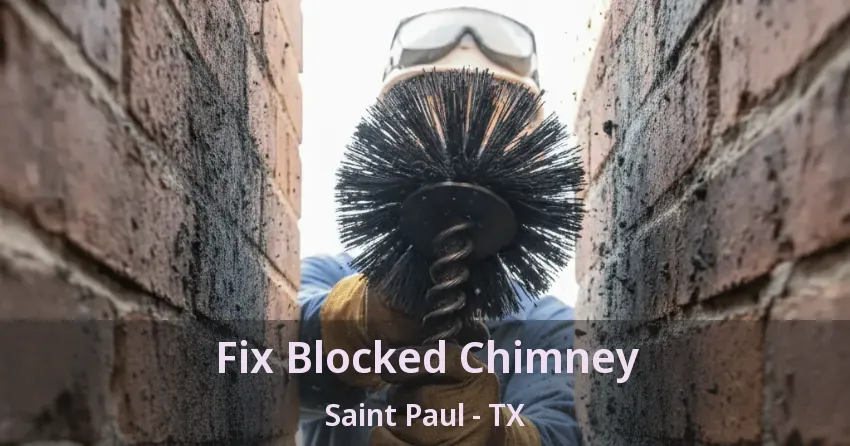 Fix Blocked Chimney Saint Paul - TX Fix Blocked Chimney Saint Paul - TX