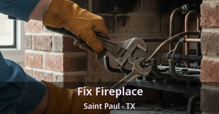 Fix Fireplace Saint Paul - TX