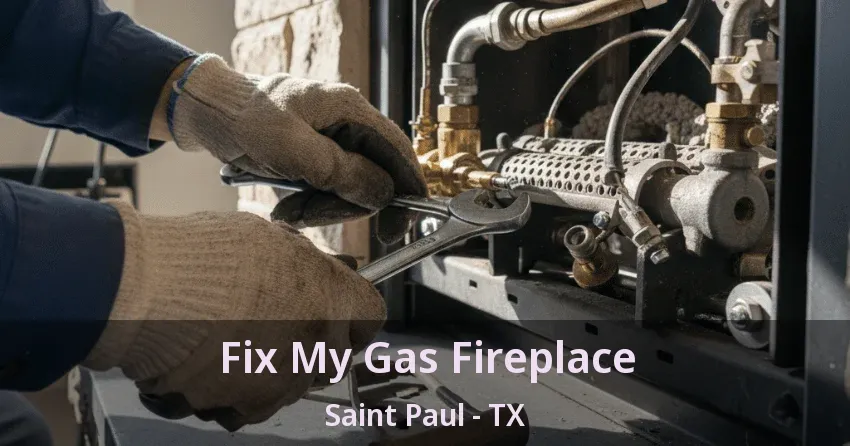 Fix My Gas Fireplace Saint Paul - TX