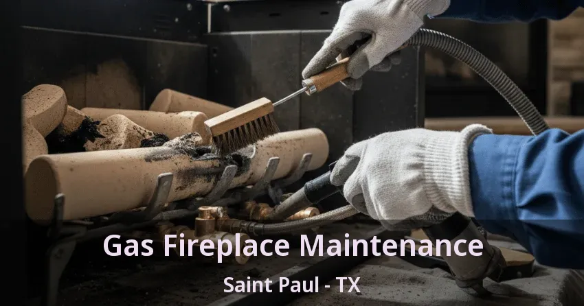 Gas Fireplace Maintenance Saint Paul - TX