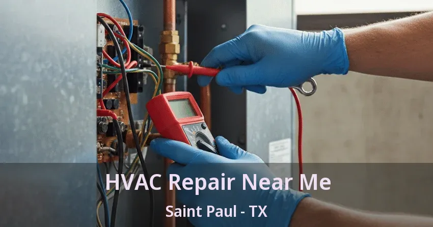 HVAC Repair Near Me Saint Paul - TX HVAC Repair Near Me Saint Paul - TX