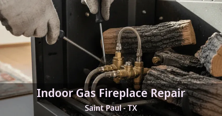 Indoor Gas Fireplace Repair Saint Paul - TX