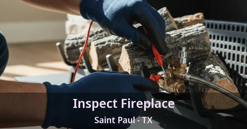Inspect Fireplace Saint Paul - TX Inspect Fireplace Saint Paul - TX