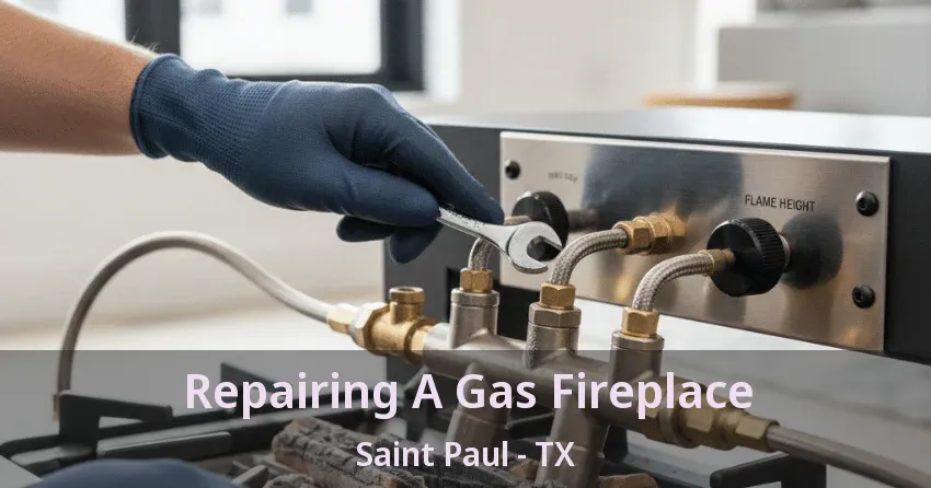 Repairing A Gas Fireplace Saint Paul - TX