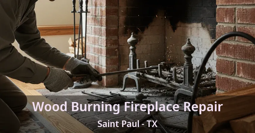 Wood Burning Fireplace Repair Saint Paul - TX
